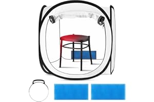 CooTentler Pop Up Paint Booth 30x30x30 Inch Portable Airbrush Spray Tent with Mesh Door and Mesh Window for Models, Furniture, Auto Parts and Other Items Painting Works