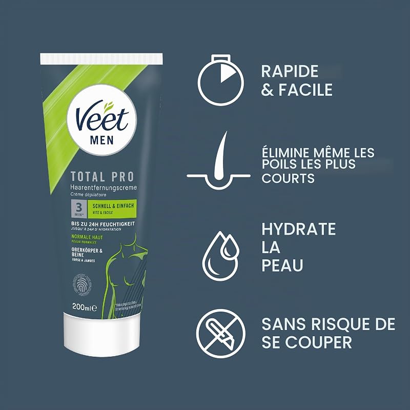 - 3132060 - Gel Dépilatoire - Homme 200 ml (Import Allemagne)