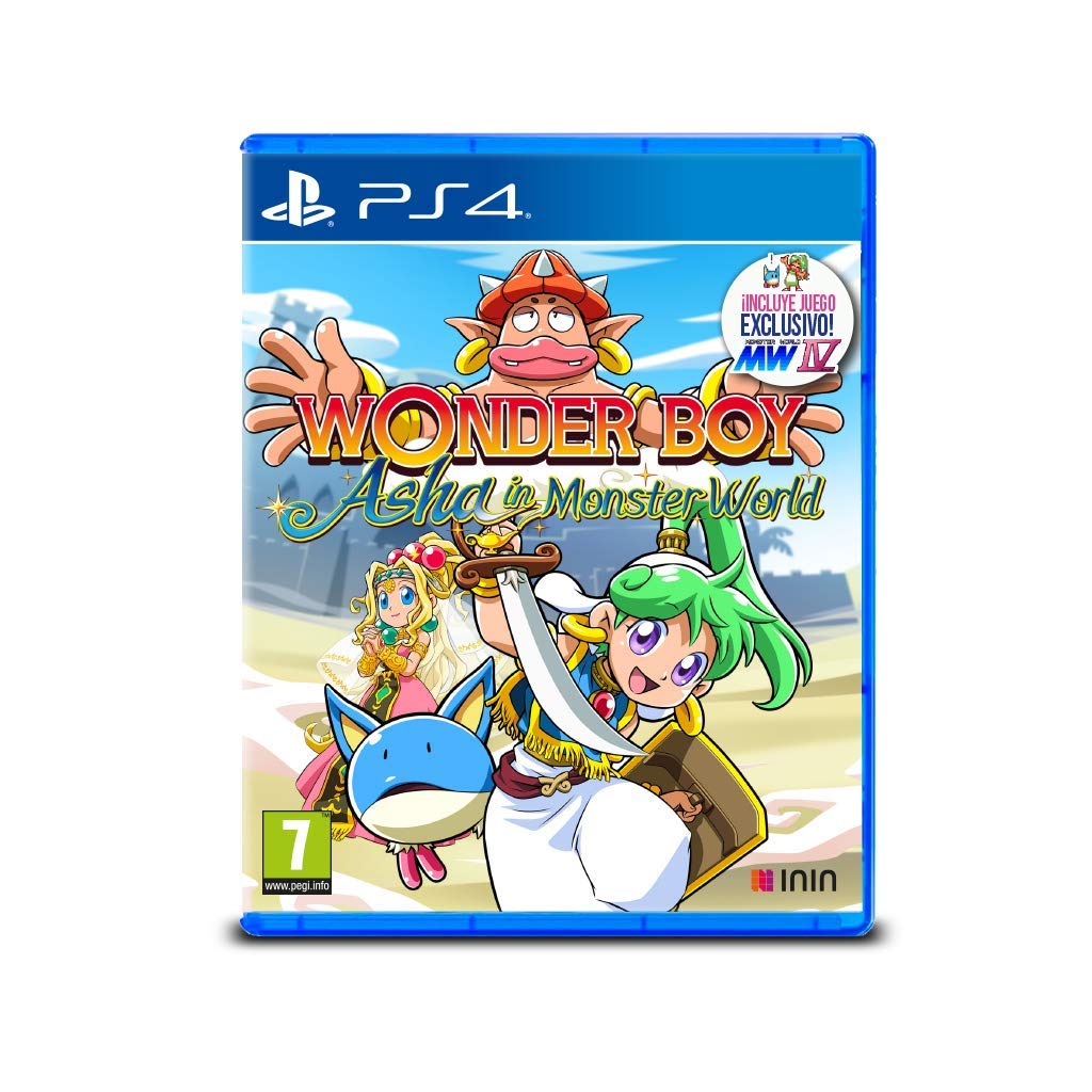 JustForGames Wonder BOY ASHA in Monster World - PS4