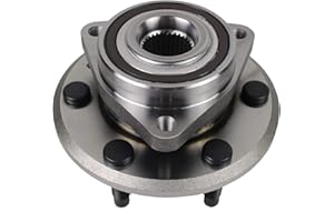 Autoround 513277 Wheel Hub Bearing Assembly Front/Rear Fit for 08-17 Buick Enclave, 09-17 Chevy Traverse, 07-16 GMC Acadia, 07-10 Staurn Outlook, 6 Lugs w/ABS