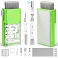 Tassmpitor Laptop Screen Keyboard Cleaner Kit, All in 1 Electronics Cleaning Tool for MacBook iPad iPhone Pro Cell Phone, Brush Tool for Tablet, Computer, PC Monitor,TV Camera Lens with Patent, Green