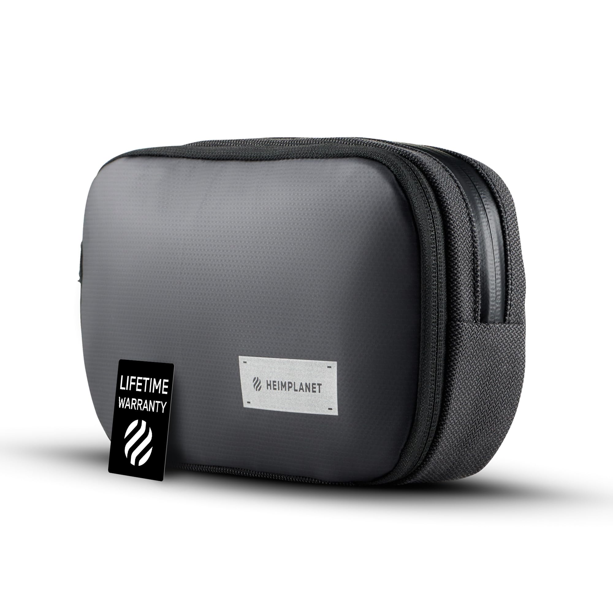 HEIMPLANET Original | HPT Carry Essentials - DOPP KIT | Hanging or Standing Travel Toiletry Bag | PVC-Free wash Bag Made from Waterproof Dyecoshell | Supports 1% for The Planet (Better Half)