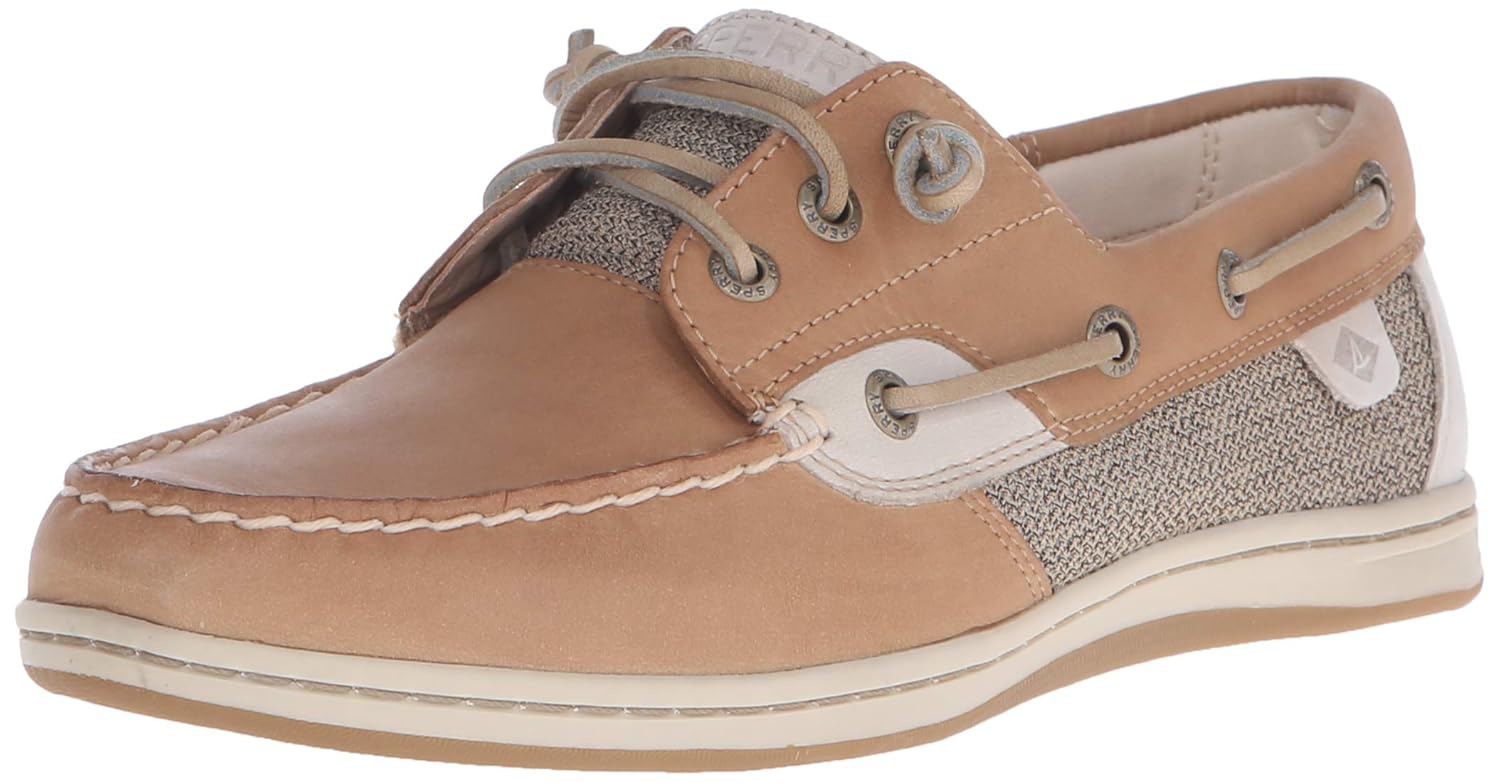 sperry songfish linen boat shoe