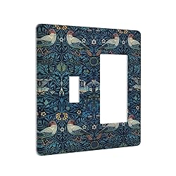 Xuejiaku Light Switch Cover William Morris Design 2