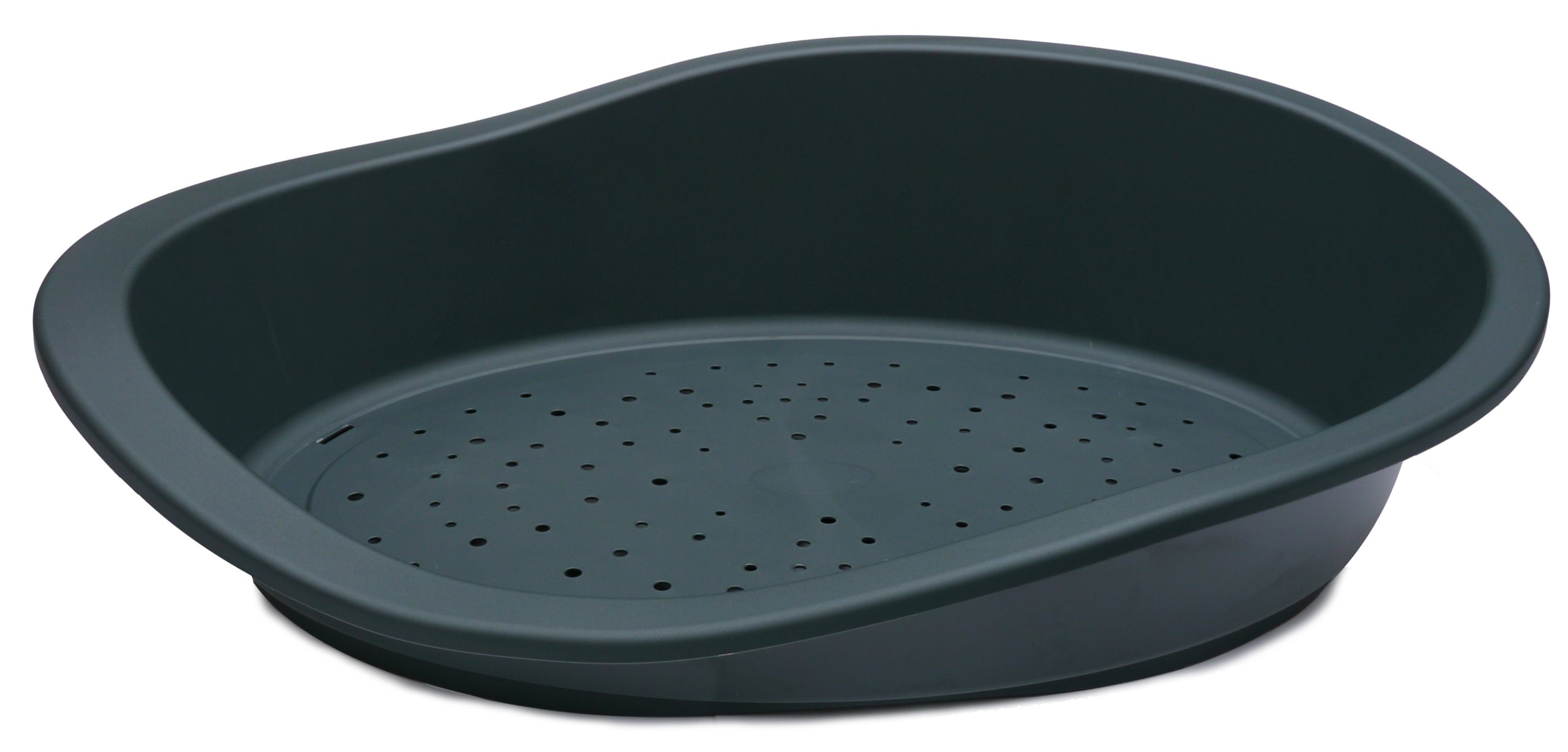 Rosewood Sonny Classic 110 Plastic Dog Bed, Graphite