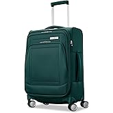 Samsonite UpLIFT Lightweight Softside Carry-On Luggage with Spinner Wheels - Expandable - Airline-Approved, Polyester Soft Suitcase for Ultra Light Travel - Emerald Green
