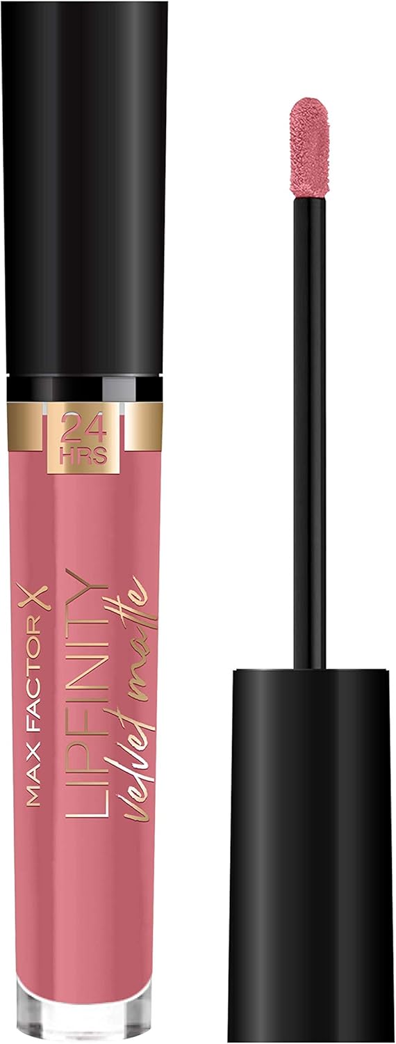 Max Factor Lipfinity Velvet Matte Lipstick, Coco Crème - 3.5 ml, Coco Creme, 3.5 ml (Pack of 1)