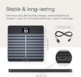 Withings Body Cardio Premium Wi-Fi Body Composition Smart Scale Black view 5