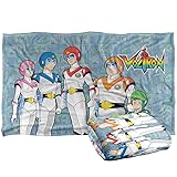 Trevco Voltron Team Silky Touch Super Soft Throw