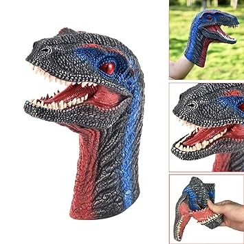 velociraptor hand puppet