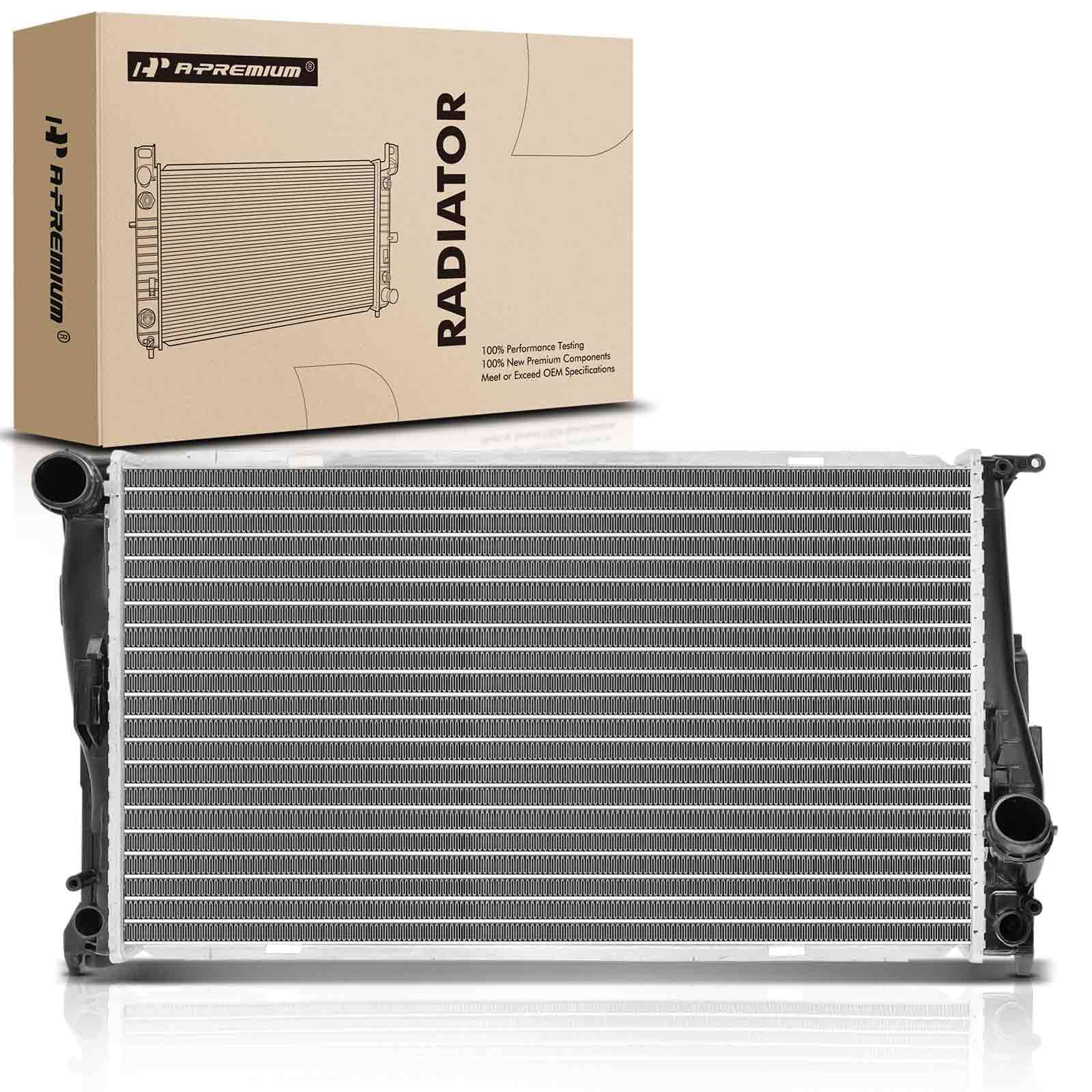 Photo 1 of A-Premium Engine Coolant Radiator Assembly Compatible with BMW 135i 2008-2013, 135is 2013, 335i 2007-2011, X1 2013-2015, Z4 2012-2016, Automatic Transmission, Replace# 8012941, 17117547059