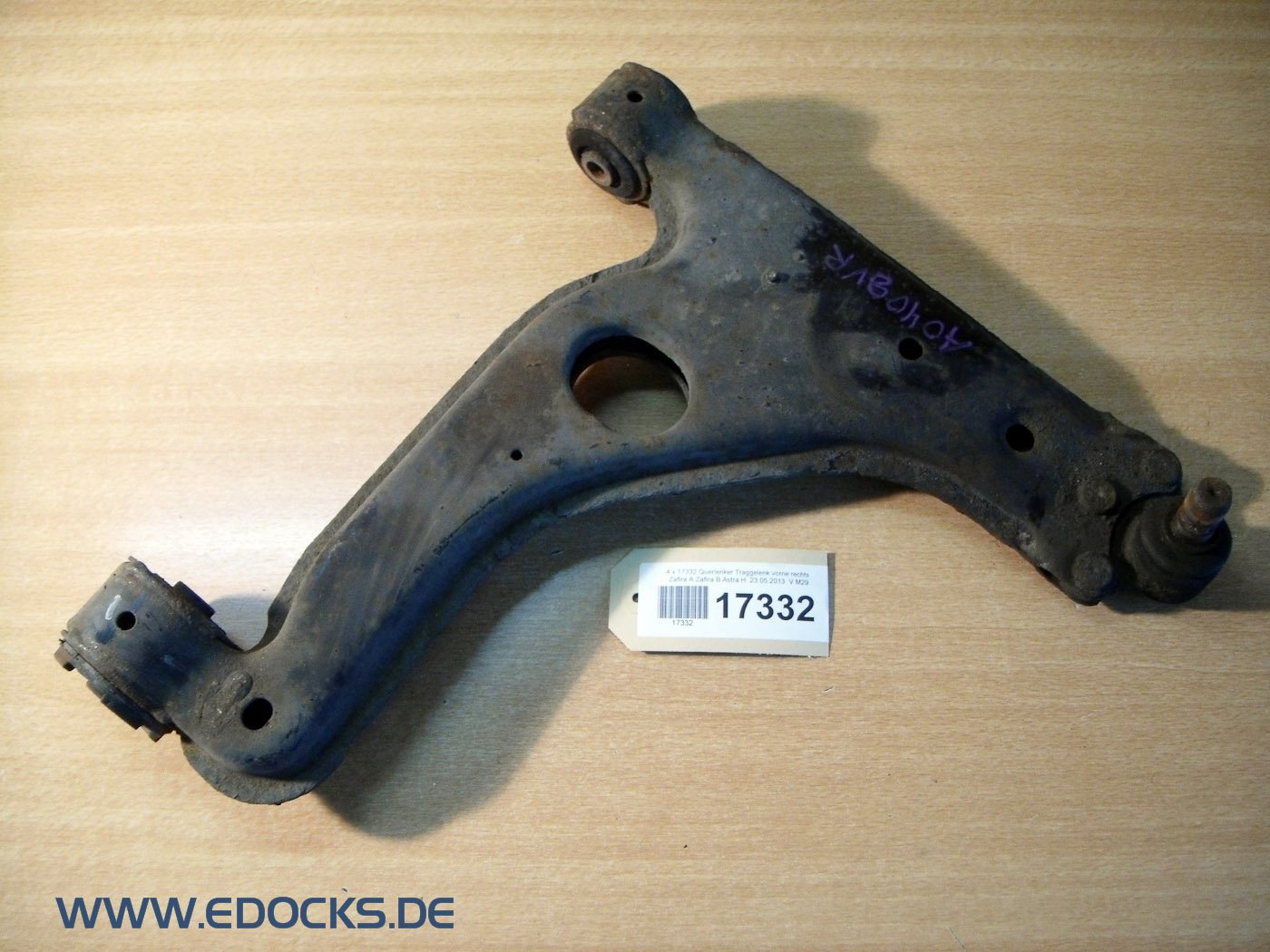 Suspension Arm Ball Joint Front Right Zafira A Zafira B Astra H Opel