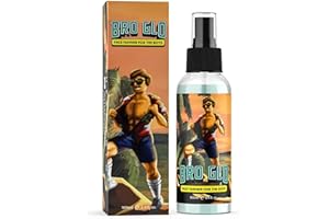 Bro Glo Self Tanner for The Boys - Quick Application Foam Mousse - Easy Sunless Tan For Your Face - Oil Free Water Based for Faster Skin Drying - Natural Sun Kissed Bronze Color Perfect for Men - Beach and Pool Not Required 3.4 FL oz