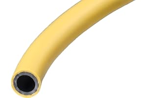 Kuriyama Kuri Tec K1171 Series General Service PVC Air and Water Hose, 300 psi, 300' Length x 1/2" ID, Yellow - K1171-08X300