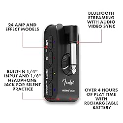 Fender Mustang Micro Headphone Amplifier, with
