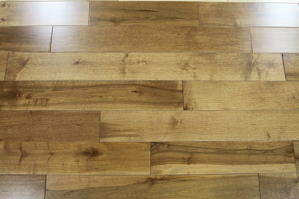Elk Mountain Canadian Maple Leaf 3/4 x 4-1/4" Solid Hardwood Flooring NH278 Sample