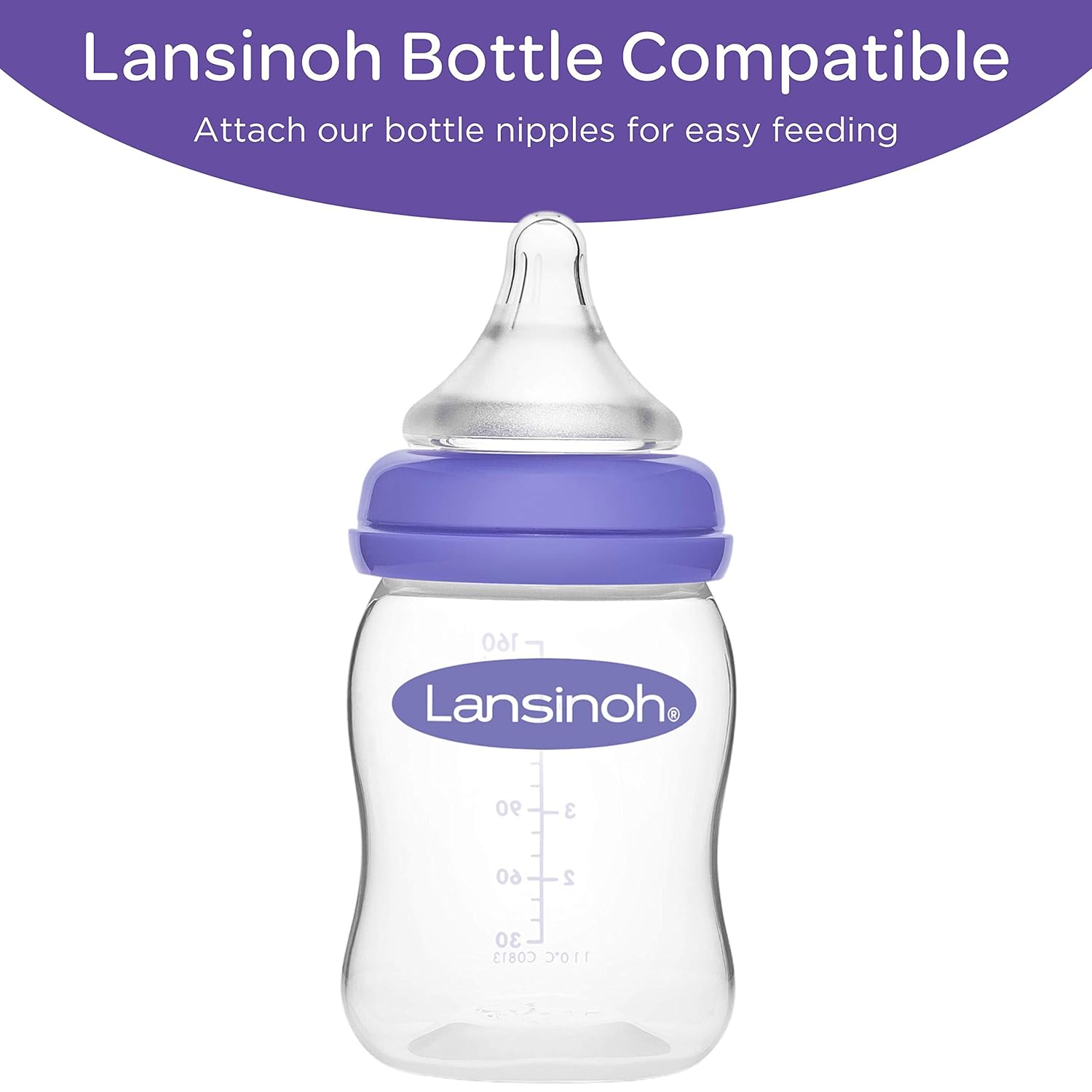 lansinoh breast pump bottles