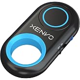 Xenvo Shutterbug - Camera Shutter Remote Control - Bluetooth Wireless Selfie Button Clicker - Compatible with iPhone, iPad, Android, Samsung, and Google Pixel Cell Phones, Smartphones and Tablets