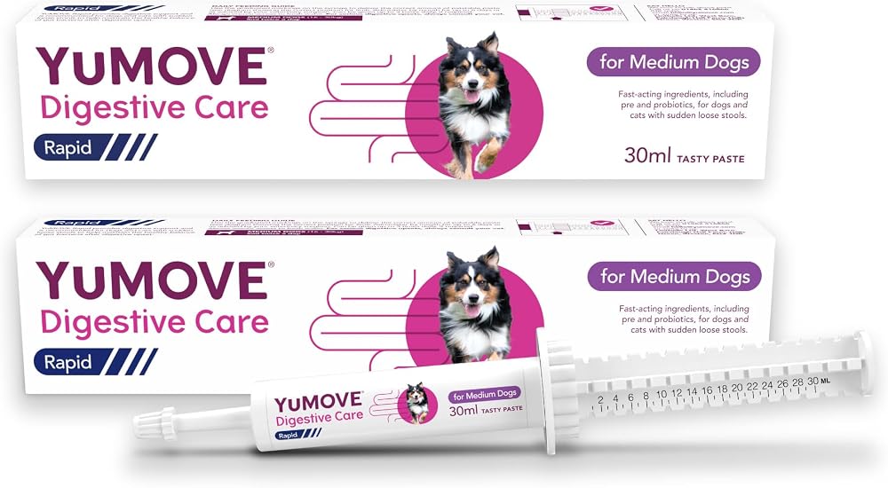 YuMOVE Digestive Care Rapid Dog Pre and Probiotic Paste 2 x 30ml