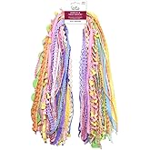 Ribbons for Crafts - 30 Yd Pack Pastel Ribbon for Hair Ribbons for Girls Spring Ribbon Craft Fabric Trim Assorted Cute Decorative Bulk Sewing Trim Wrapping Bow Making Supplies Variety Scraps Bundle