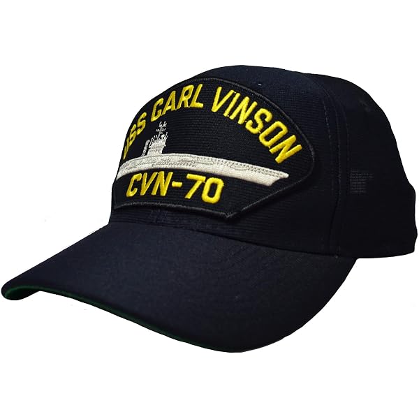 USS Conyngham DDG-17 U.S Navy Ship Ball Cap – Official Military – Dark Navy Blue – Made In USA