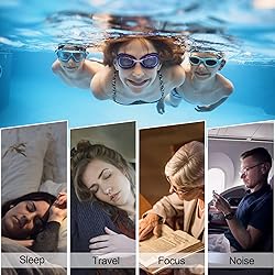 Swimming Ear Plugs for Adults,3 Pairs Waterproof