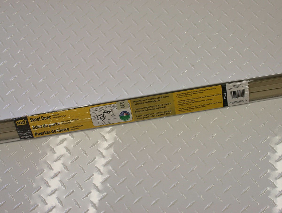 MD Building Products 1610 Steel Door Weatherstrip, 36by81