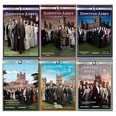 Masterpiece Classic: Downton Abbey Seasons 1-6 Complete Series Collection (Original U.K. Edition)
