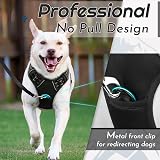 Eagloo Dog Harness Front Back Clips Large No Pull Adjustable Reflective view 3