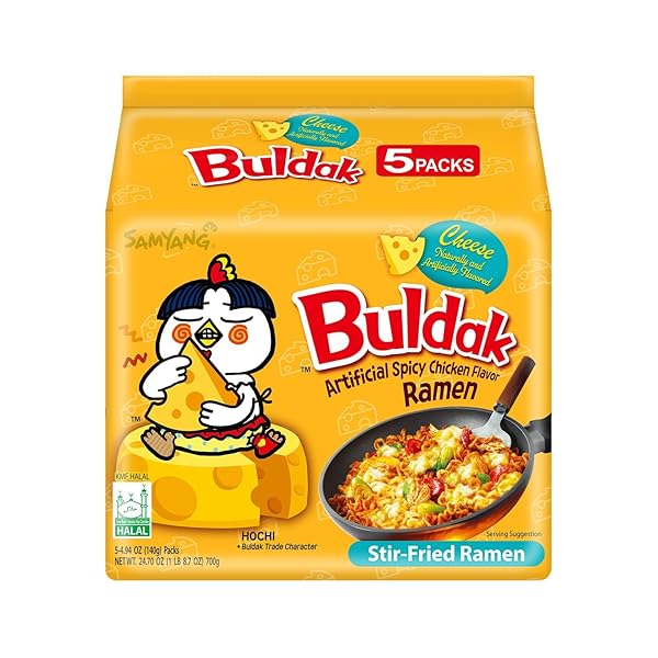 SAMYANG BULDAK SPICY RAMEN, HOT CHICKEN RAMEN, KOREAN...