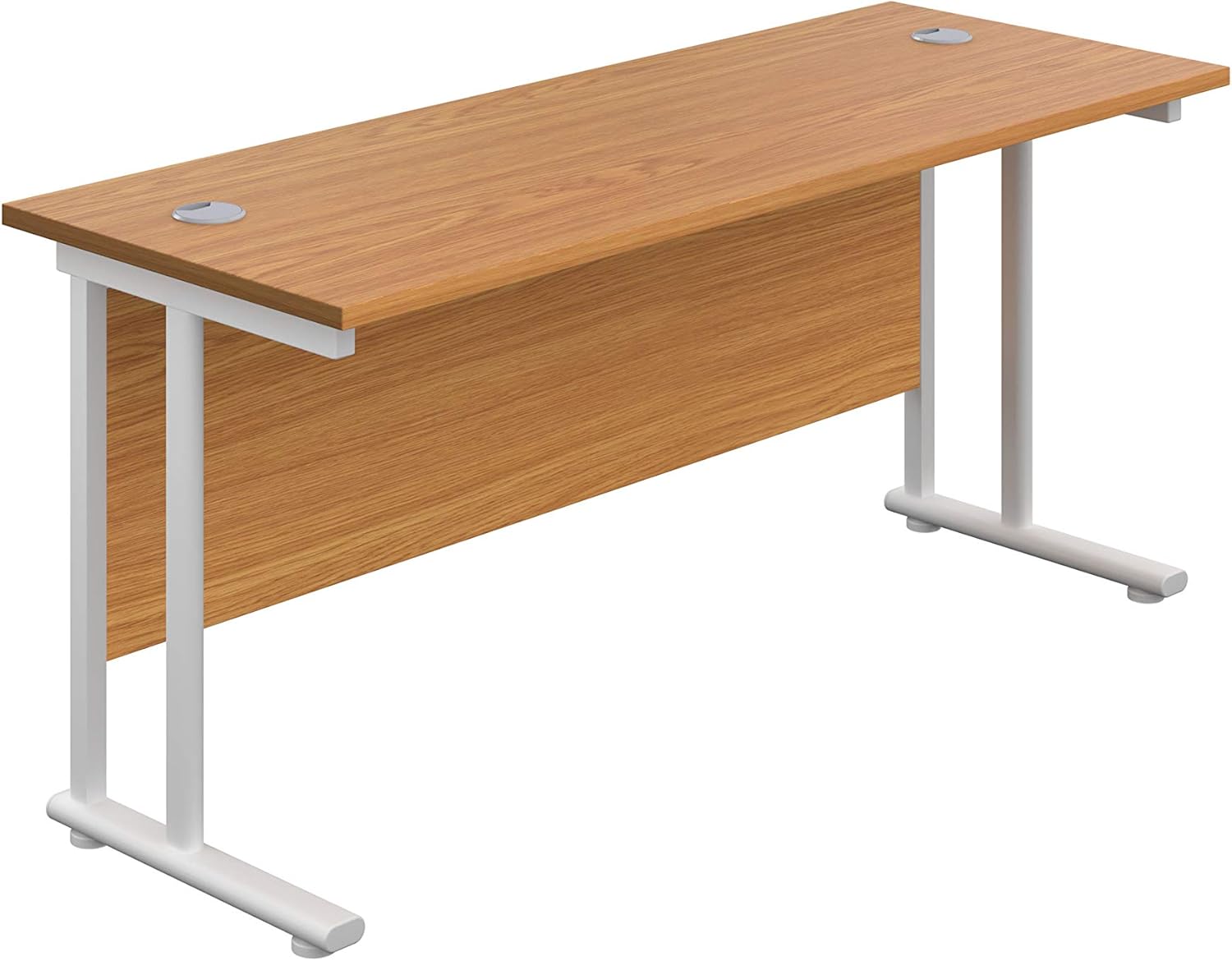 Office Hippo Professional Rectangular Cantilever Office Desk, 140 x 60