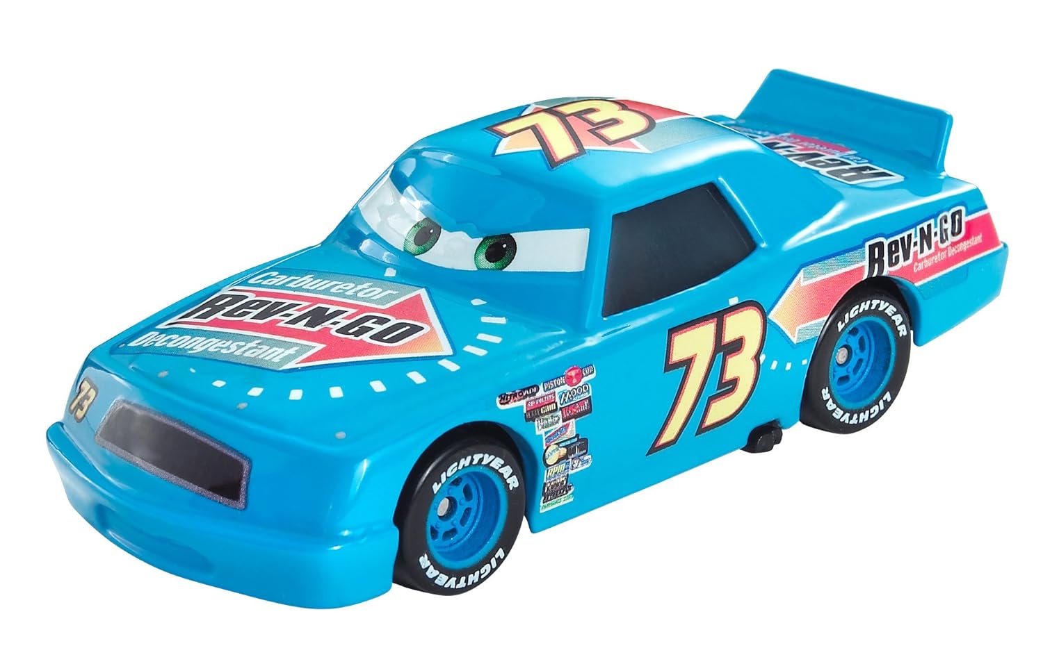 Buy Disney Pixar Cars Die Cast Rev N Go 73 Vehicle, Blue Online at Low