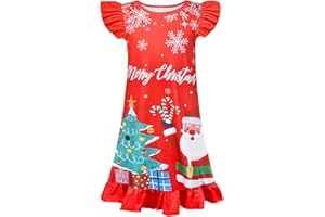 Sylfairy Girls Nightgowns, Unicorn Nightgown Princess Pajama Dresses for Girls Sleepwear Nightie