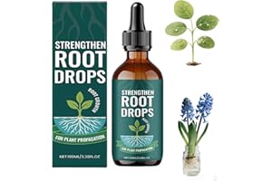 Root Drops 100ml | Liquid Rooting Hormone for Cuttings | Fast Propagation for Indoor Plants | DIY Herb Growing for Home Garde