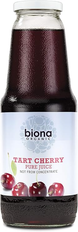 Biona Organic Tart Cherry Juice – 1 Litre Bottle (Pack Of 3)
