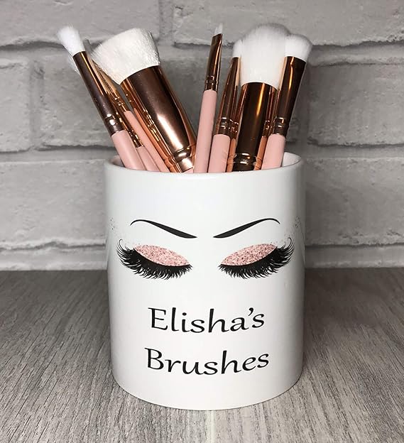 Make up Brush Organiser Eyelash brushes Storage Pot Eyelashes