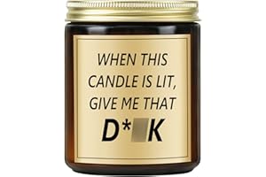 Lacrima Naughty Gifts for Wife Husband - Fathers Day Dad Gifts from Wife, Mothers Day Gifts for Wife, Birthday Gifts for Wife Husband, Funny Anniversary, Lavender Candle