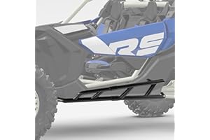 SAUTVS Nerf Bars Rock Sliders for Can-Am Maverick X3, Combined Side Bumper Protector Guard Side Steps Nerf Bars Tree Kickers 