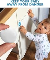 Trongle Safety Magnetic Cupboard Child Locks 8 Locks 2 Keys 6 Corners view 5