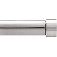 Umbra Cappa Adjustable Curtain Rod, Heavy Duty 1-1/4 Inch Diameter, 36 to 72 Inches, Nickel