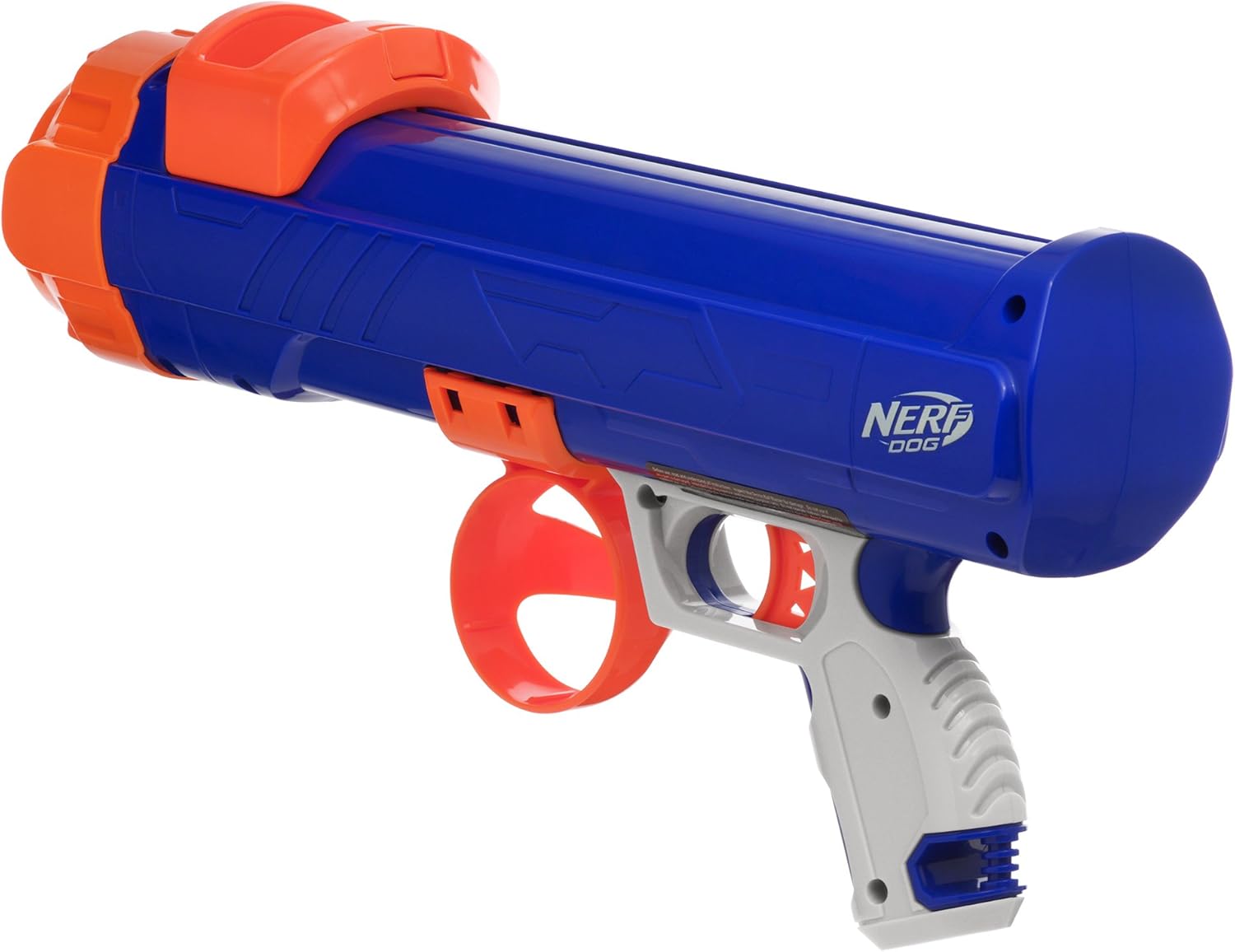 Pet Supplies : Nerf Dog Compact Tennis Ball Blaster Dog Toy, Great for Fetch, Hands-Free Reload, Launches up to 50 ft, Single Unit, Includes 1 Nerf Ball : 