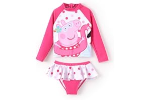 Peppa Pig Baby Toddler Girl Ocean Mermaid Swimsuit