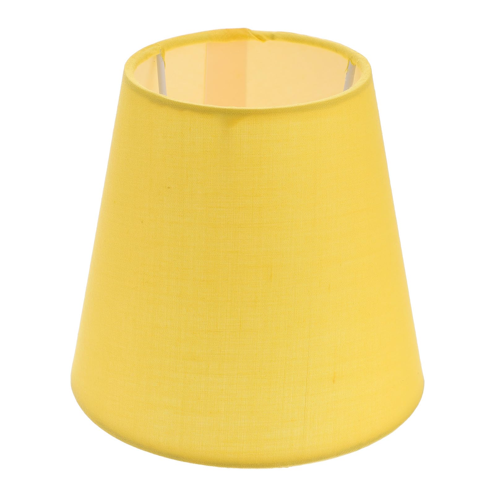 Photo 1 of Hemobllo Macaron Lampshade - Fabric Hanging Lamp Shade for Ceiling Table Floor Lights Softens Bright Light 5X5X3 Inch Yellow Mini Lampshade
