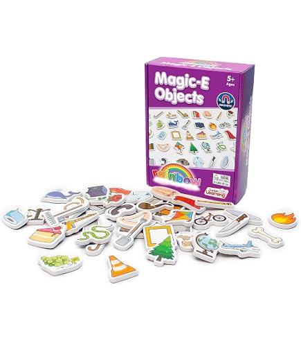 Jeu Magnétique CVC Pour Enfants – Apprendre Les Mots En S’amusant (40 Pièces)