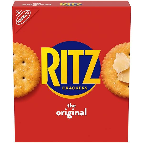 RITZ ORIGINAL CRACKERS, SNACKS FOR KIDS AND ADULTS, LUNCH SNACKS, 10.3 OZ