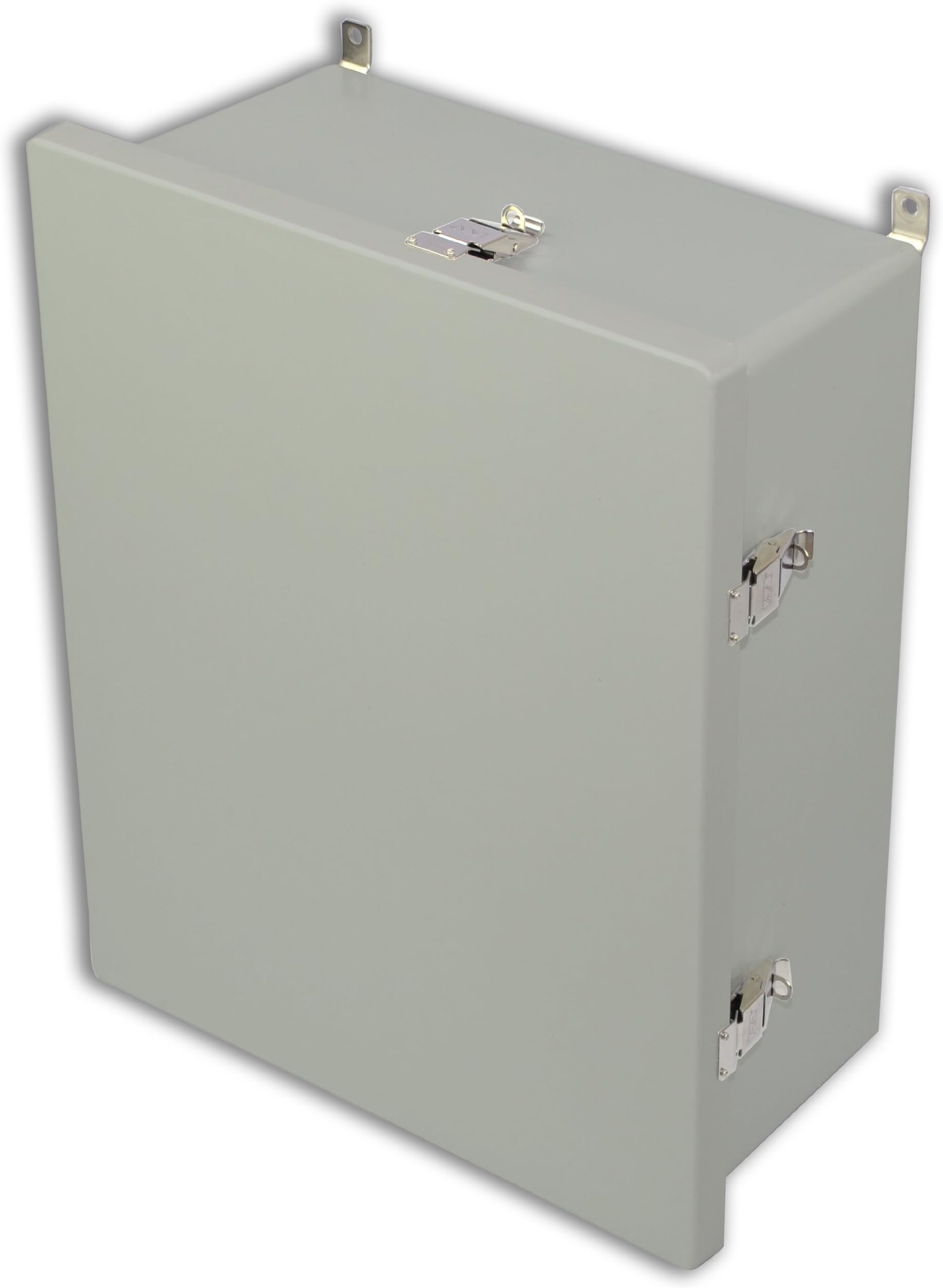 Allied Moulded AM2068L AM Series Fiberglass JIC Size Junction Box, Snap Latch and Hinged Cover