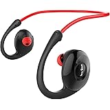 Sports Headset, Fuleadture Wireless V4.0 In-Ear Earbuds Sweatproof Stereo Bluetooth Headphones with Mic for iPhone 7, Samsung Galaxy S9 and Other Smartphones red