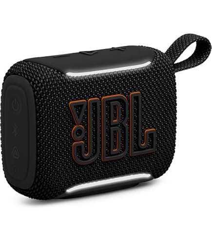 Altavoz Bluetooth JBL GO 3 + Funda Rígida Megen - Impermeable IP67 - Color Azul