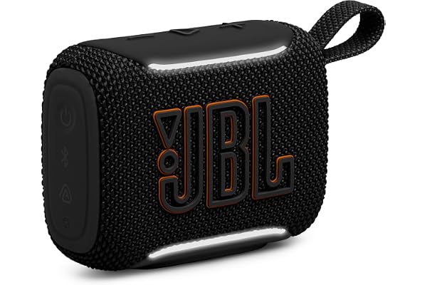 JBL Go 5 - Ultra-Portable Waterproof & Drop-Proof Speaker with JBL Legendary Sound & Ambient Edge Lighting, AirTouch Instant