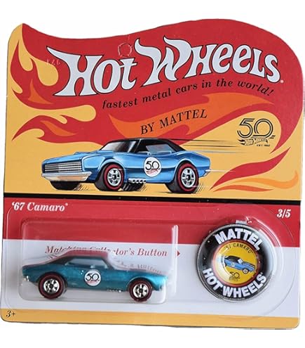 ミニカー Hotwheels 40th 67 CAMARO & DECO DELIVERY s-l400.jpg